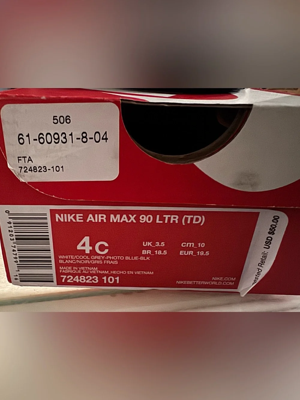 Kids Nike Air Max shoes